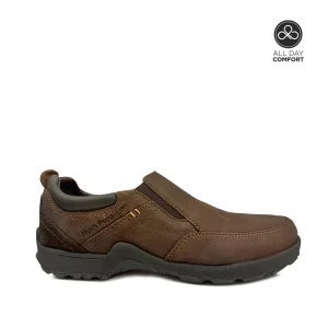 Zapatos Roberto slip-on cafe para Hombre