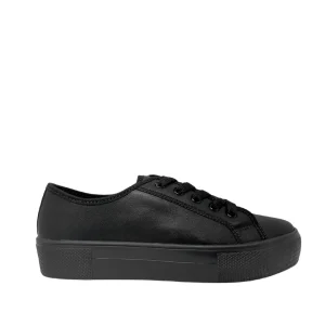 Tennis Kanal para niña color negro