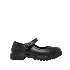 Ballerinas escolares Aisling para niña color negro