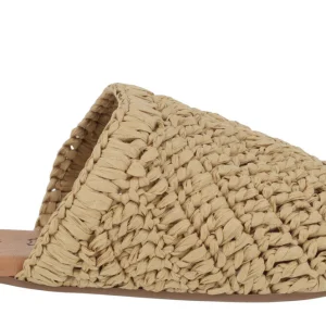 Zuecos planos estilo babuchas en tejido crochet