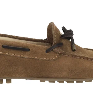 Kiowas de piel serraje con adorno de lazo