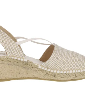 Alpargatas cerradas de puntera con elásticos