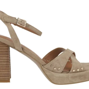 Sandalias de tacón alto con pulsera al tobillo Fabia