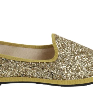 Zapatillas Venezianas Greta de glitter para mujer