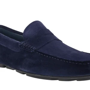 Kiowas con antifaz en serraje azul marino para hombre