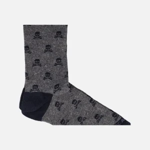 Calcetines para hombre con calaveras Nos Skull Socks