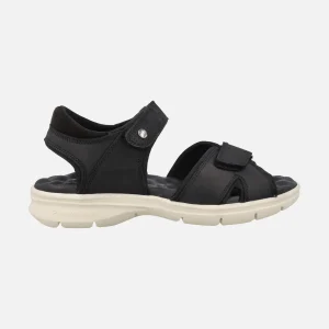 Sandalias para hombre Panama jack Sanders en napa grass negra