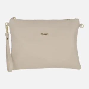 Carteras de piel con cremallera Femme