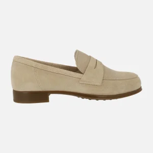 Mocasines de ante con adorno de antifaz