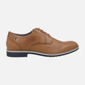Zapatos de piel con cordones para hombre Leon
