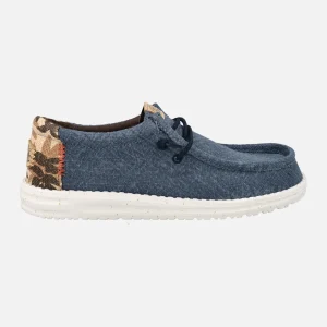 Zapatillas para hombre Wally Palm Jute Navy Blazer
