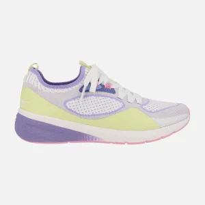 Zapatillas deportivas multi material estilo calcetín