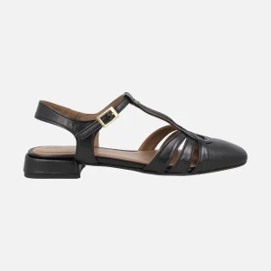 Zapatos de piel con aberturas laterales y destalonados Damaris