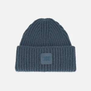 Gorros UGG CHUNKY RIB BEANIE de punto para hombre