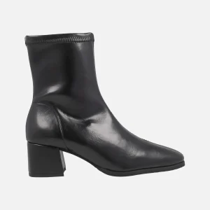 Botines en tejido elástico efecto piel Water repelent