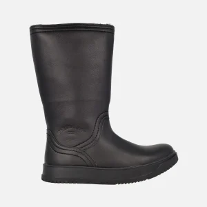 Botas de piel Gisell con forro de pelo