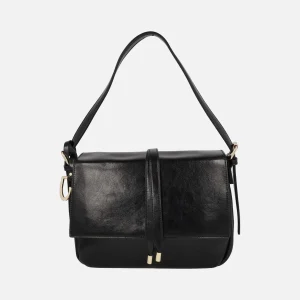 Bolsos bandolera con cierre de tapa y adorno de corazón