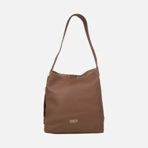 Bolsos para hombro efecto piel con neceser interior