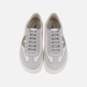 Zapatillas deportivas Olmo Barefoot efecto piel y fantasia glitter VICTORIA