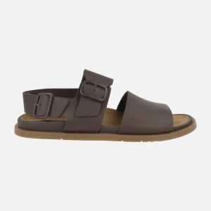 Sandalias marrones de piel para hombre Lluc sandal