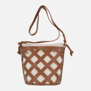 Bolsos bandolera en combinado cuero Tukuyu