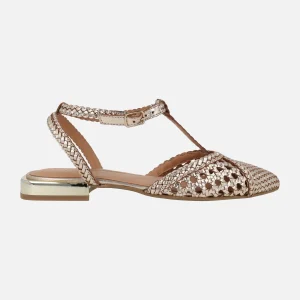 Bailarinas trenzadas de piel Jhelum