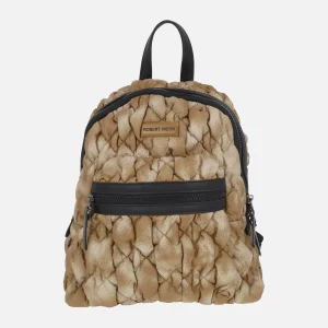 Mochilas linea Terra en acabado acolchado cuero