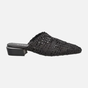 Mules trenzados con tacón bajo Azucena