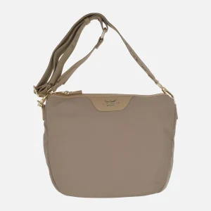 Bolsos bandolera Pepe moll en tejido taupe