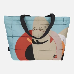 Bolsas de viaje en tejido con estampado de colores