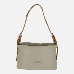 Bolsos para hombro en tejido nylon bicolor Hiedra