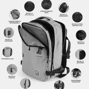 Mochilas de viaje unisex TRAVEL