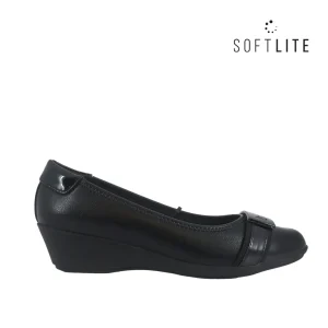 Zapatos de cuña Kathleen color negro