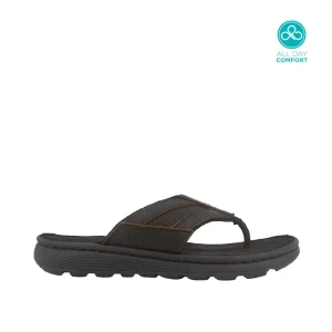 Sandalias Kendrick café para hombre