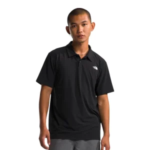 Camisa Polo Adventure para hombre color negro