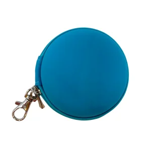 Porta Audífonos color celeste