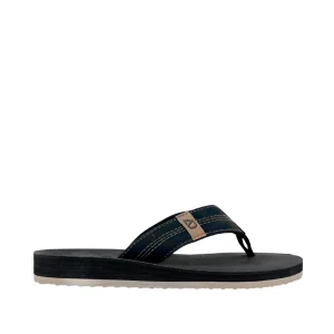 Sandalias slip on Aquiles para hombre color negro