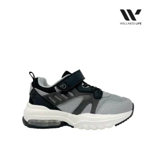 Tennis Gwin para niño color negro y gris