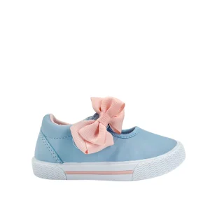 Canvas Indi para infante color celeste