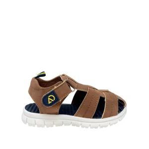 Sandalias Enzi para infante color café