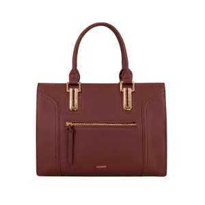 Cartera tote Hailey para mujer color vino
