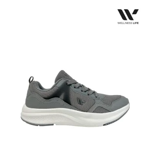 Tennis Kane para niña color gris