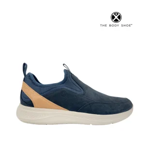 Casuales slip on Elevate Hybrid para hombre color navy
