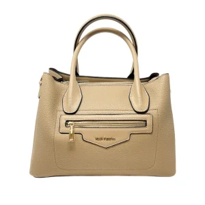 Cartera tote Keren para mujer color beige