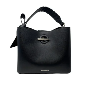 Cartera satchel Livia para mujer color negro