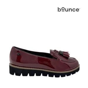 Mocasines Jazlyn 2 para mujer color burgundy