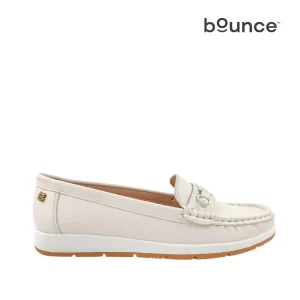 Mocasines Mirabell 3 para mujer color hueso