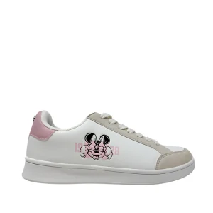 Sneakers Minnie para mujer color blanco