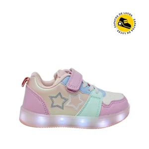 Sneakers con luces Ztar para infante color multi