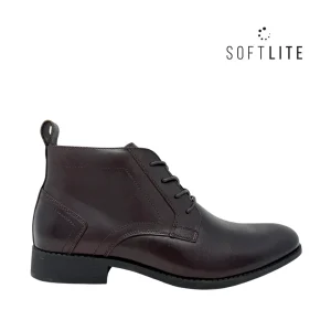 Botines Johan para hombre color café